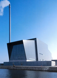 Электростанции в Дании, промышленные отходы 1х18 MW - альтернативное производство электроэнергии
