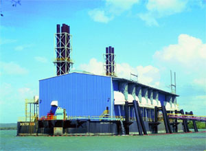 Газовая электростанция на Ямайке 8х9,25 MW
